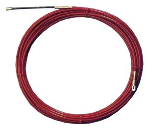 Trekveer metaal rood 20m