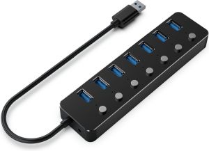 USB 3.1 hub 7 poorts