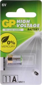 GP 11A batterij 6V blister(1)