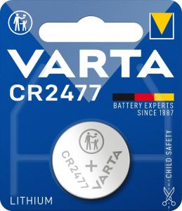 Varta CR2477 lithium knoopcel batterij 3V blister(1)