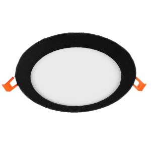 LED panel downlight 18W 4000K incl. driver zwart