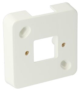 P25-K25 1-voudig montageplaat wit Attema ME25