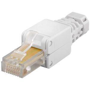 Modulaire plug RJ45 tangloze montage