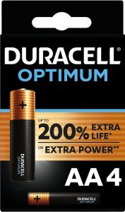 Duracell Optimum batterij AA blister(4)