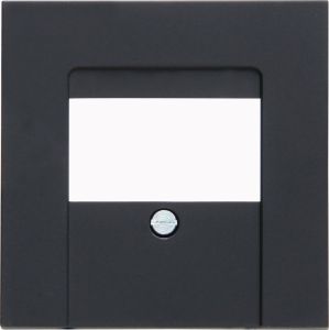 Kopp HK07 antraciet afdekplaat USB