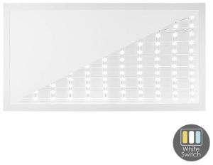 LED backlit paneel wit 120x60cm 50W 3CCT 5000Lm