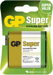 GP Super Alkaline batterij 4,5V blister(1)