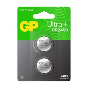 GP CR2450 lithium knoopcel batterij 3V blister(2)