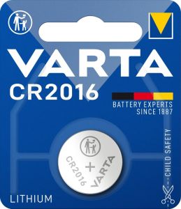 Varta CR2016 lithium knoopcel batterij 3V blister(1)