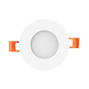 LED panel downlight 3W 3000K incl. driver wit
