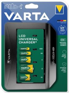 Varta Batterijlader LCD universeel - zonder batterijen
