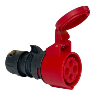 CEE 4P/16A/400V contra rood
