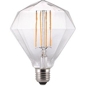 Nordlux LED Globe G100 E27 2-15W 2200K AVRA helder diamant