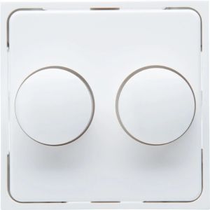 Kopp HK07 PURE mat wit afdekplaat + knop DUO dimmer