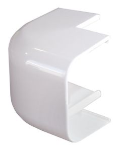 Aircokanaal 90gr buitenbocht 90mm wit