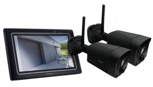 Draadloze bewakingsset met display + 2 Wifi outdoor camera`s