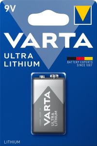 Varta Lithium batterij E 9V blister(1)
