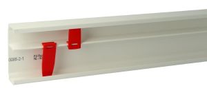 K40 kabelgoot 70x24 wit 2m + deksel Attema
