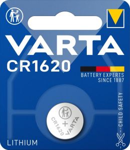 Varta CR1620 lithium knoopcel batterij 3V blister(1)