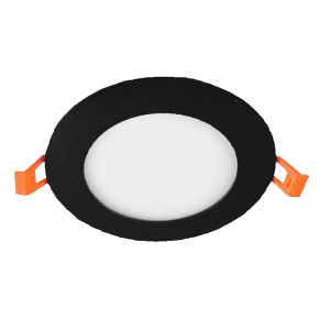 LED panel downlight 9W 4000K incl. driver zwart