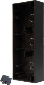 Kopp HK07 PURE mat zwart 3 voudig opbouwdoos