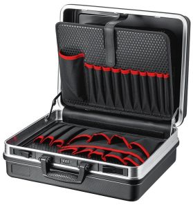 Gereedschapskoffer leeg grijs ABS KNIPEX