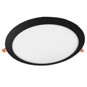 LED panel downlight 24W 4000K incl. driver zwart