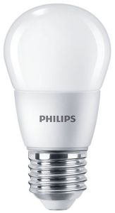 Philips LED kogel E27 7-60W 4000K mat