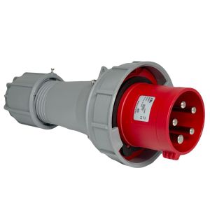 CEE 5P/63A/400V stekker rood IP-67