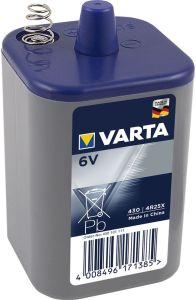 Varta blokbatterij 6V met veren 4R25X