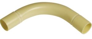 Bocht PVC 3/4 (19mm) creme per stuk