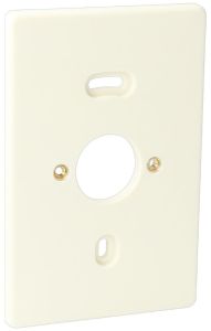 Montageplaat 2-voudig creme