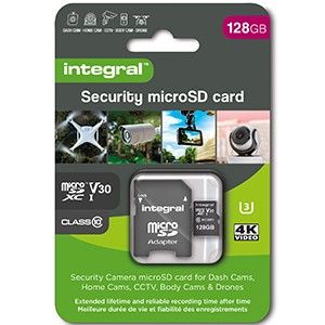 Micro SD geheugenkaart V30 128GB Security