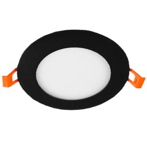 LED panel downlight 6W 3000K incl. driver zwart