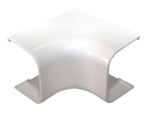 Aircokanaal 90gr binnenbocht 90mm wit