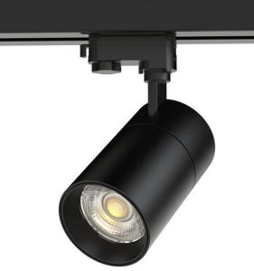 LED railspot 3-fase 10W zwart 3CCT dimbaar