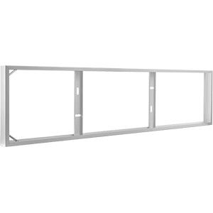 Opbouwframe voor LED paneel 120x30x7cm wit