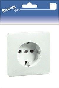 PEHA LW inbouw stopcontact RA enkel