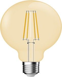 Nordlux LED Globe G95 E27 4,2-35W 2500K filament gold dimbaar