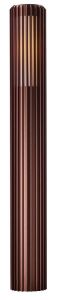 Paallamp Aludra E27 bruin IP54 95cm