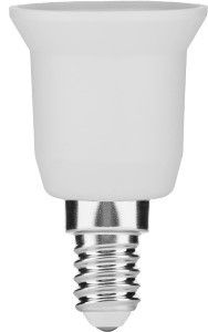 Lamphouder adapter E14 naar E27