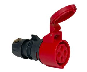 CEE 4P/32A/400V contra rood