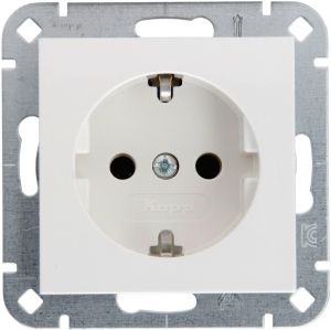 Kopp HK07 WIT inbouw stopcontact wcd RA