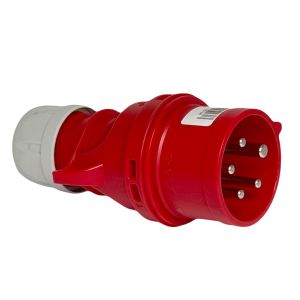 CEE 5P/16A/400V stekker met fasewisselaar
