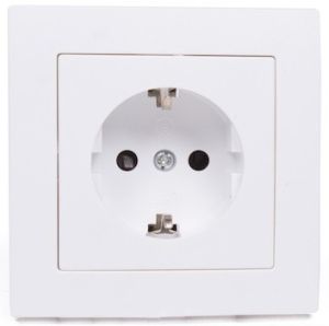 Benson inbouw stopcontact wcd RA wit