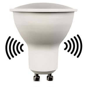 LED spot GU10 230V 7-75W 120gr wit 2700K dimbaar SENSOR