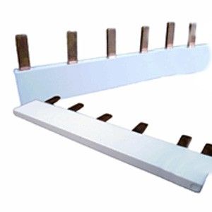 Kamrail 1 fase 6pol. 17,8mm grijs