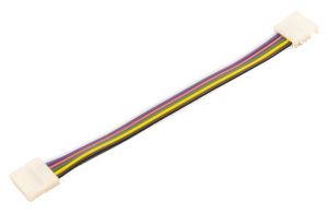 RGB-CCT Quick koppelstuk 6pin 12mm met 15cm draad