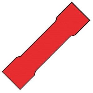 Kabelschoen verbinder rood