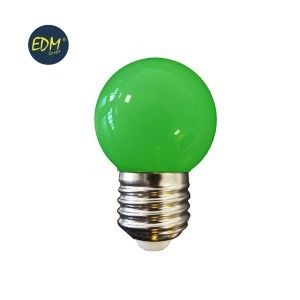 EDM LED kogel E27 1,5-15W groen